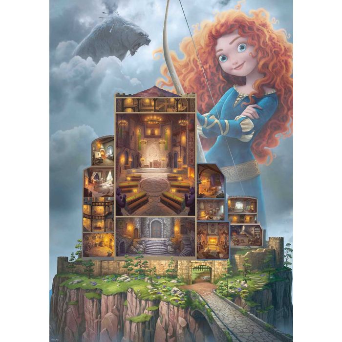 Ravensburger 1000pc Puzzle – Disney Castle Collection: Merida