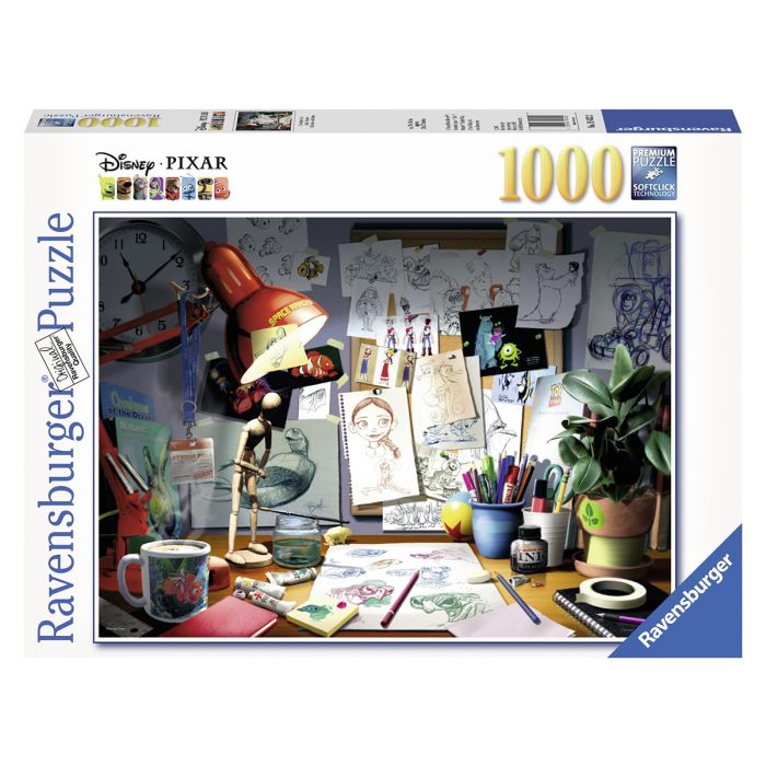 Ravensburger 1000pc Puzzle – The Artist’s Desk