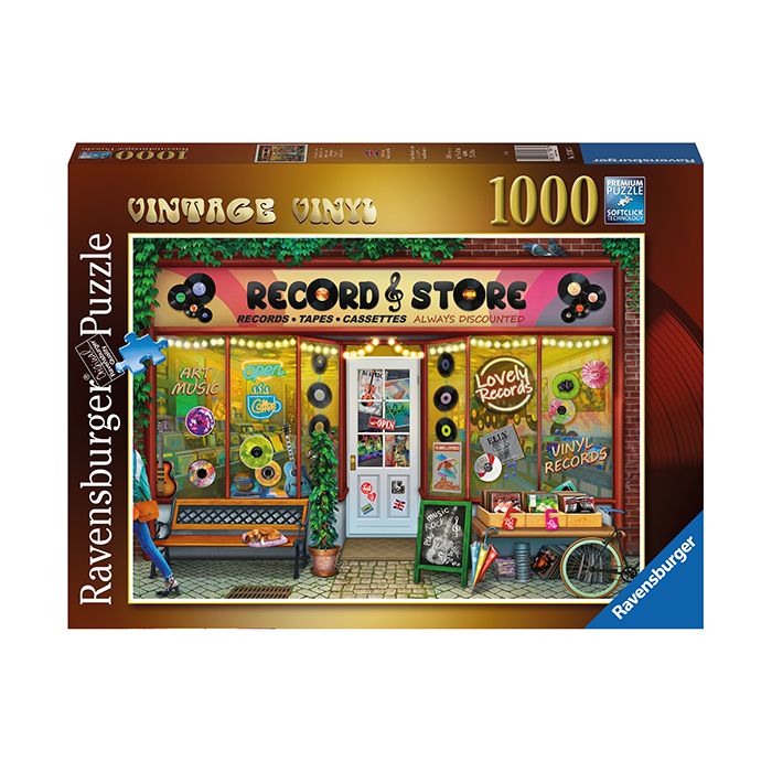 Ravensburger 1000pc Puzzle – Vintage Vinyl