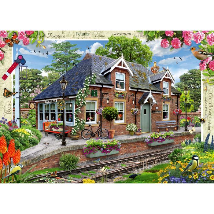Ravensburger 1000pc Puzzle – Railway Cottage