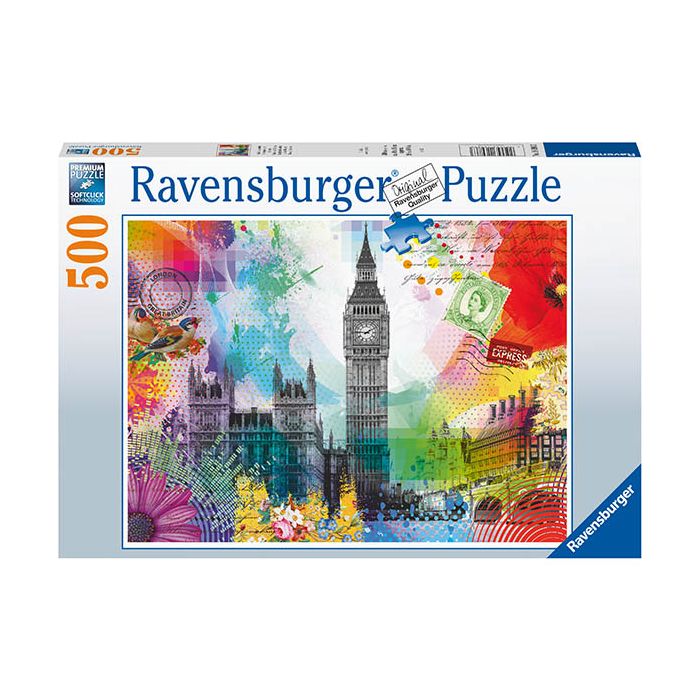 Ravensburger 500pc Puzzle – Greetings from London