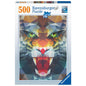 Ravensburger 500pc Puzzle – Lion Made of Polygons