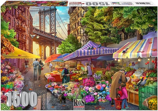 RGS 1500pc Jigsaw Puzzle – Brooklyn Market