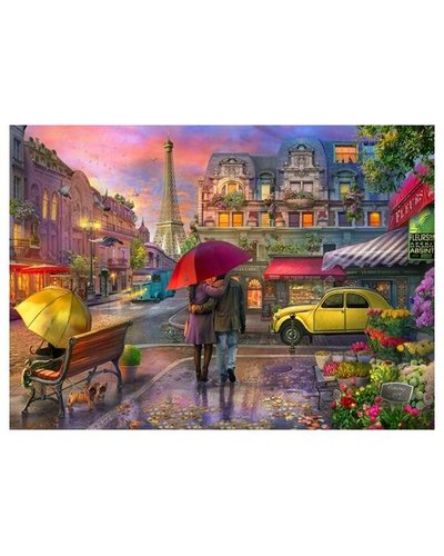 RGS Group 1500pc Jigsaw Puzzle – Raining in Paris