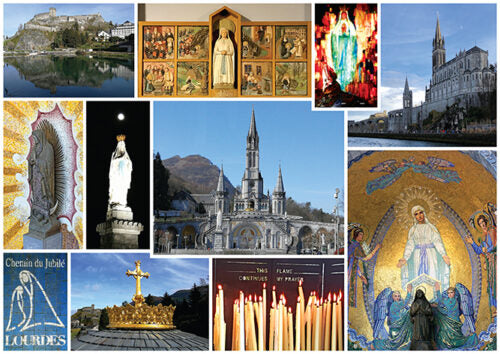 Our Lady of Lourdes Collage – by Soul Puzzles – 500 Pieces