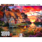 RGS Group 1500pc Jigsaw Puzzle – Sunset Cottage