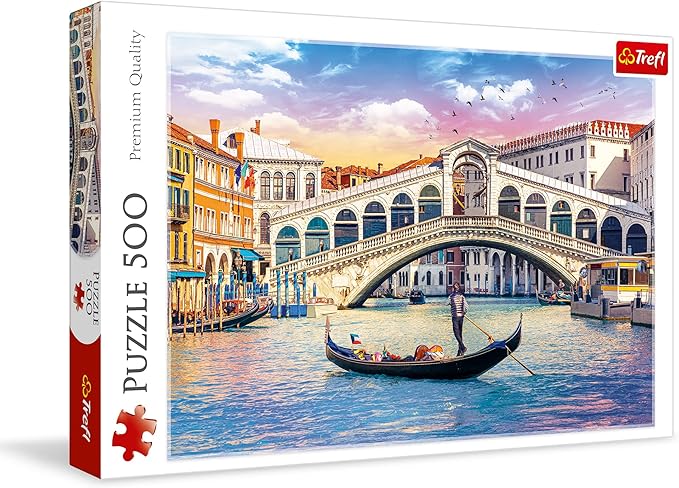 Trefl 500pc Jigsaw Puzzle – Rialto Bridge, Venice