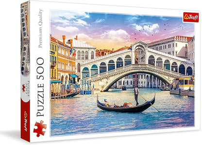 Trefl 500pc Jigsaw Puzzle – Rialto Bridge, Venice