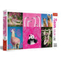Trefl 1000pc Jigsaw Puzzle – Neon Animal Collage
