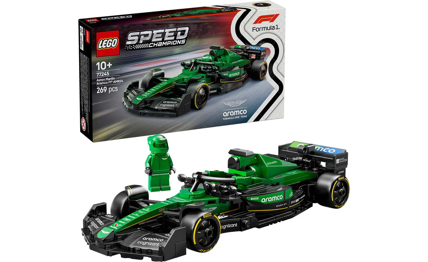 LEGO Speed Champions – Aston Martin Aramco F1® AMR24 Race Car