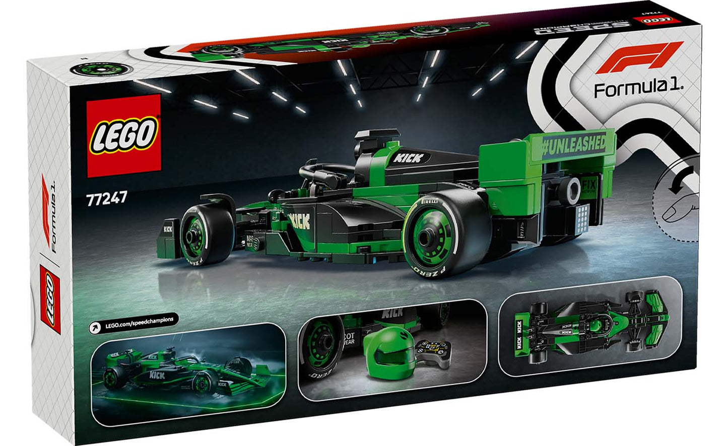 LEGO Speed Champions – Kick Sauber F1® Team C44 Race Car