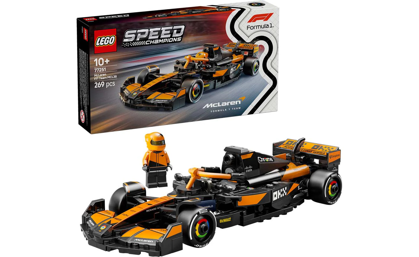 LEGO Speed Champions – McLaren F1® Team MCL38 Race Car